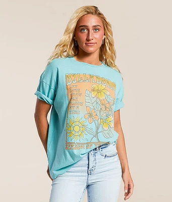 Billabong Daylight Blooms Oversized T-Shirt