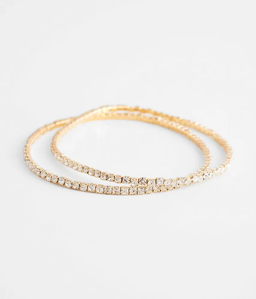 BKE 2 Pack Bling Bracelets