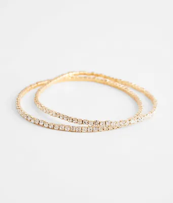 BKE 2 Pack Bling Bracelets