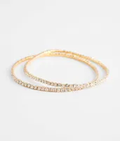 BKE 2 Pack Bling Bracelets