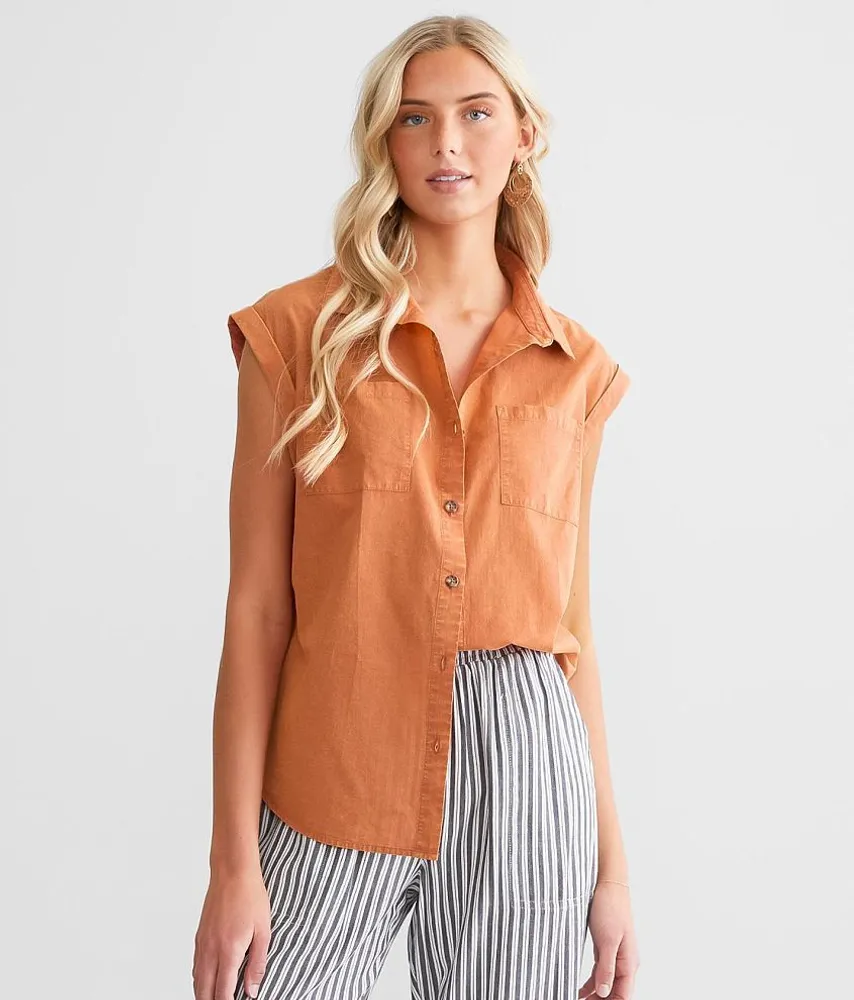 Woven Washed Shirt