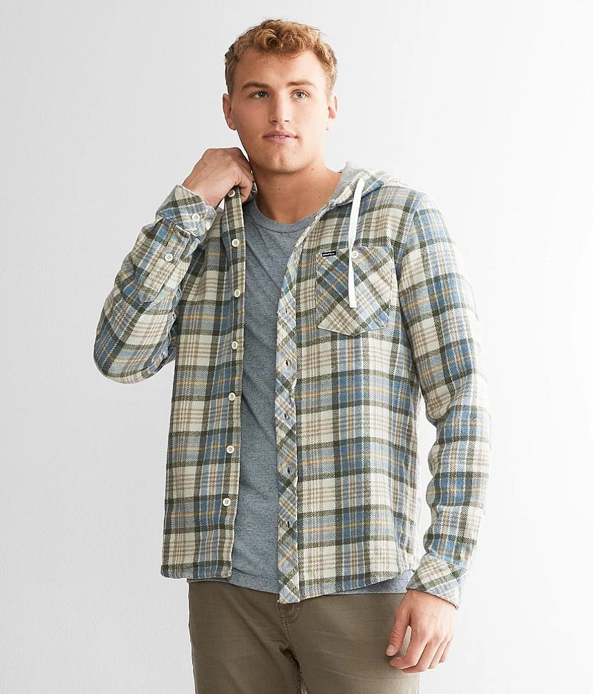 Clayton Hooded Flannel Shirt