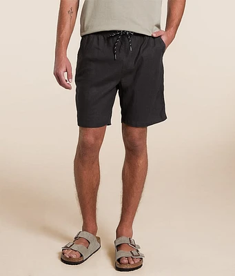 Departwest Linen Blend Stretch Short