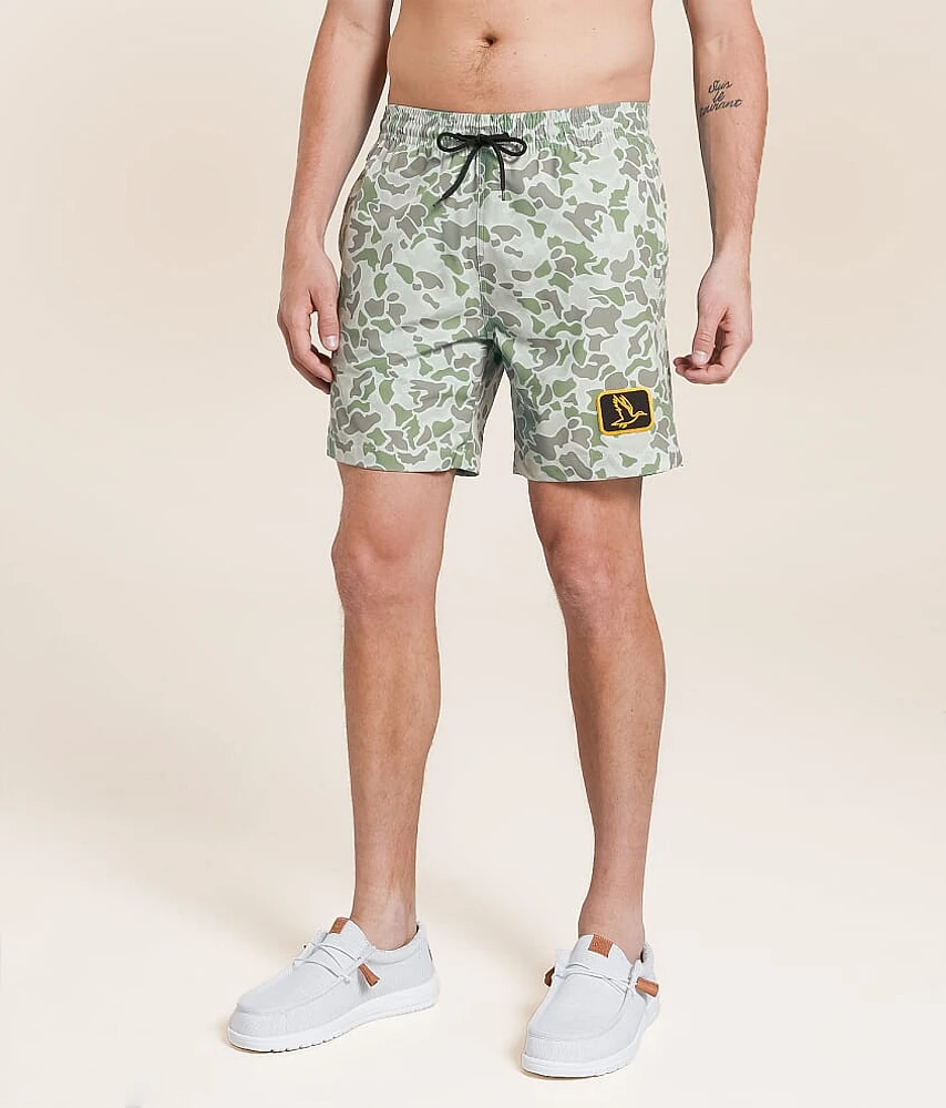 Funk Lagoon Camo Swim Trunks