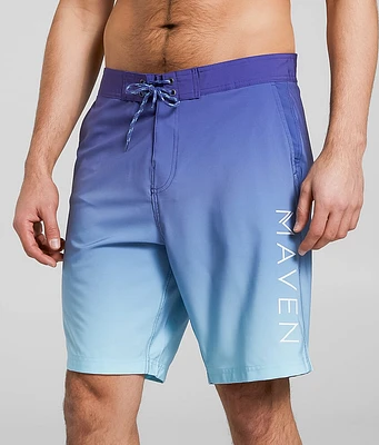Maven Co-op Boardwalk Gradient Stretch Boardshort
