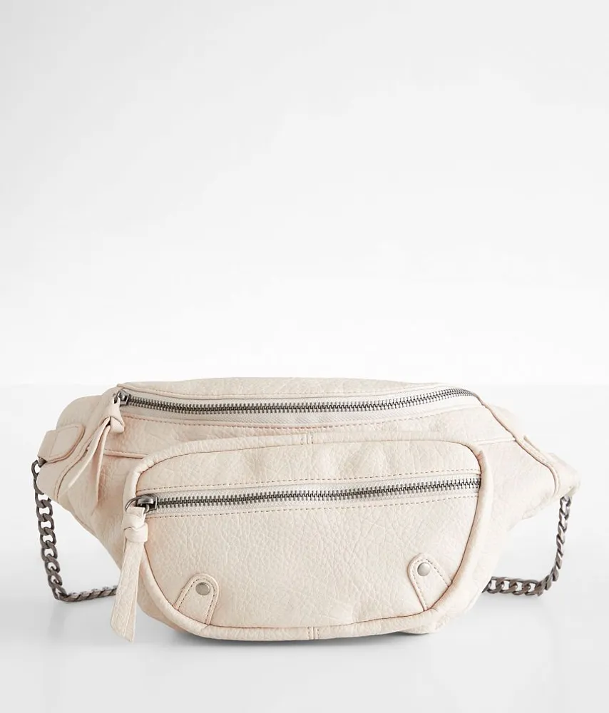 DSI America Distressed Faux Leather Sling Bag