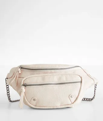 DSI America Distressed Faux Leather Sling Bag