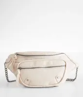 DSI America Distressed Faux Leather Sling Bag