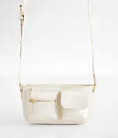 DSI America Faux Leather Crossbody Purse