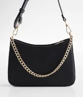 DSI America Structured Faux Leather Purse