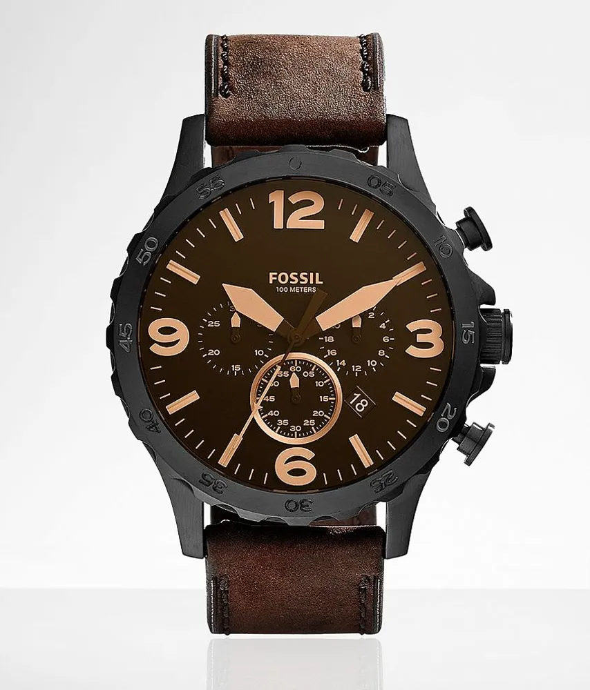 Nate Leather Watch