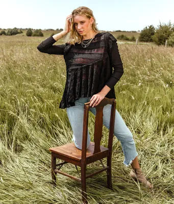 Gimmicks Tiered Lace Top