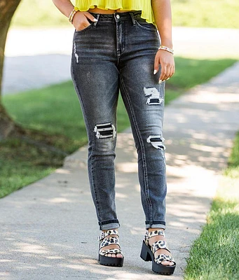 Bridge by GLY Curvy High Rise Skinny Stretch Jean