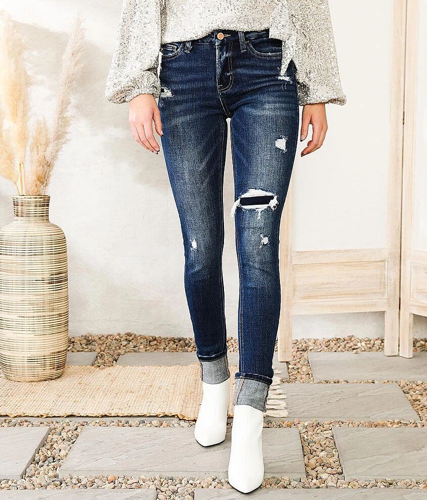 Hudson Mid-Rise Skinny Stretch Jean