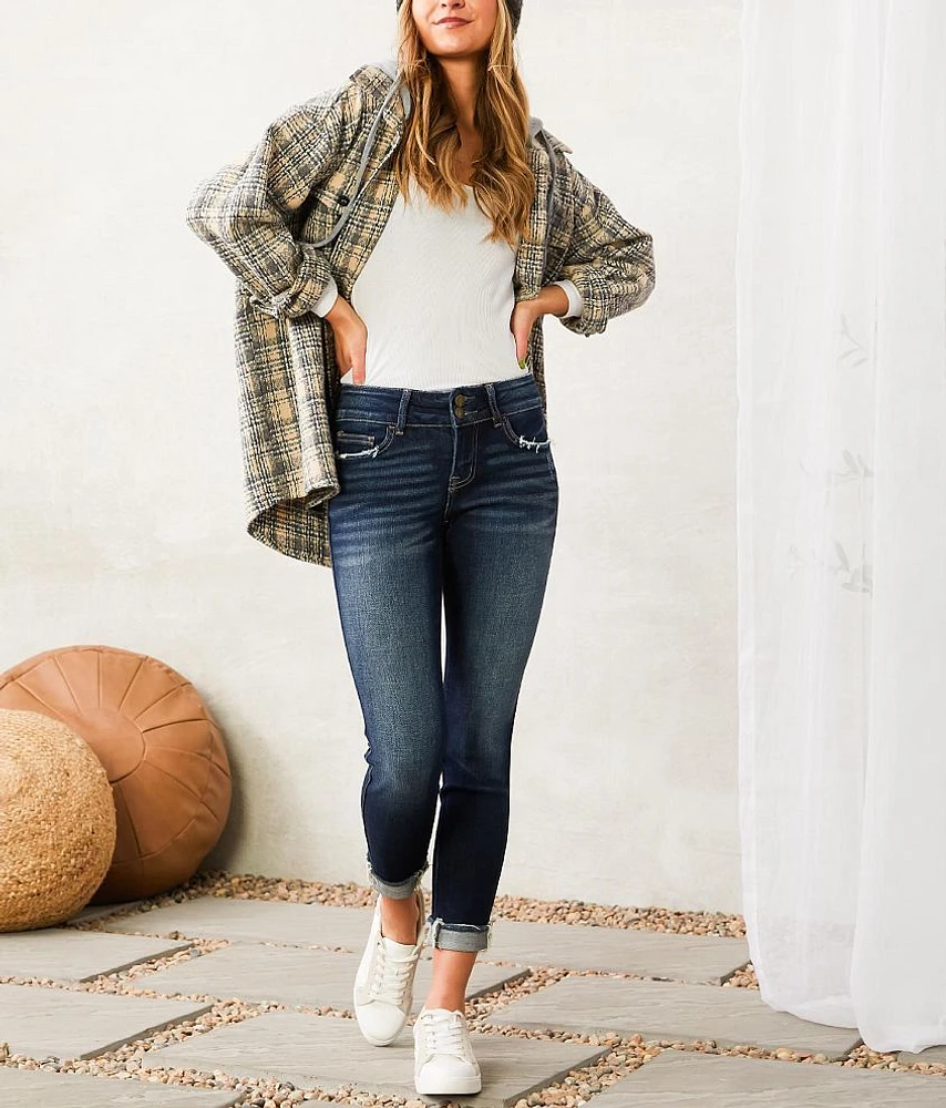 Low Rise Ankle Skinny Stretch Jean