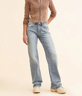 Flying Monkey Icon Straight Stretch Jean
