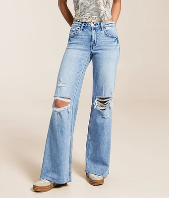 Flying Monkey Mid-Rise Wide Leg Stretch Jean