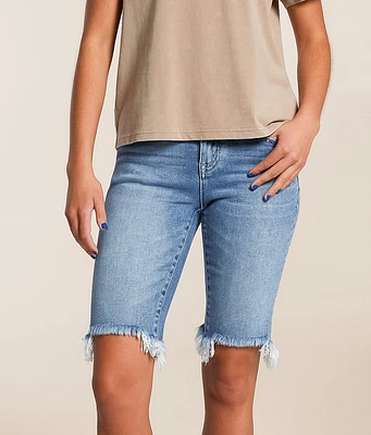 Flying Monkey Mid-Rise Bermuda Stretch Short