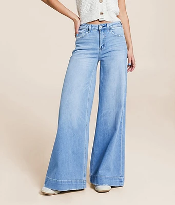 Flying Monkey High Rise Ultra Wide Leg Stretch Jean