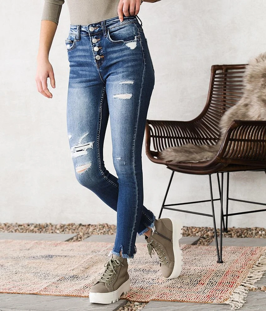 High Rise Skinny Stretch Jean