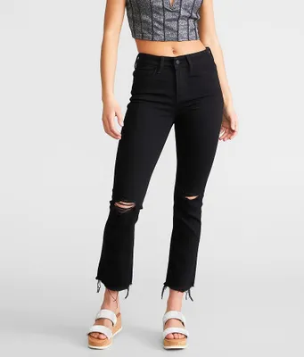 VERVET High Rise Ankle Straight Stretch Jean