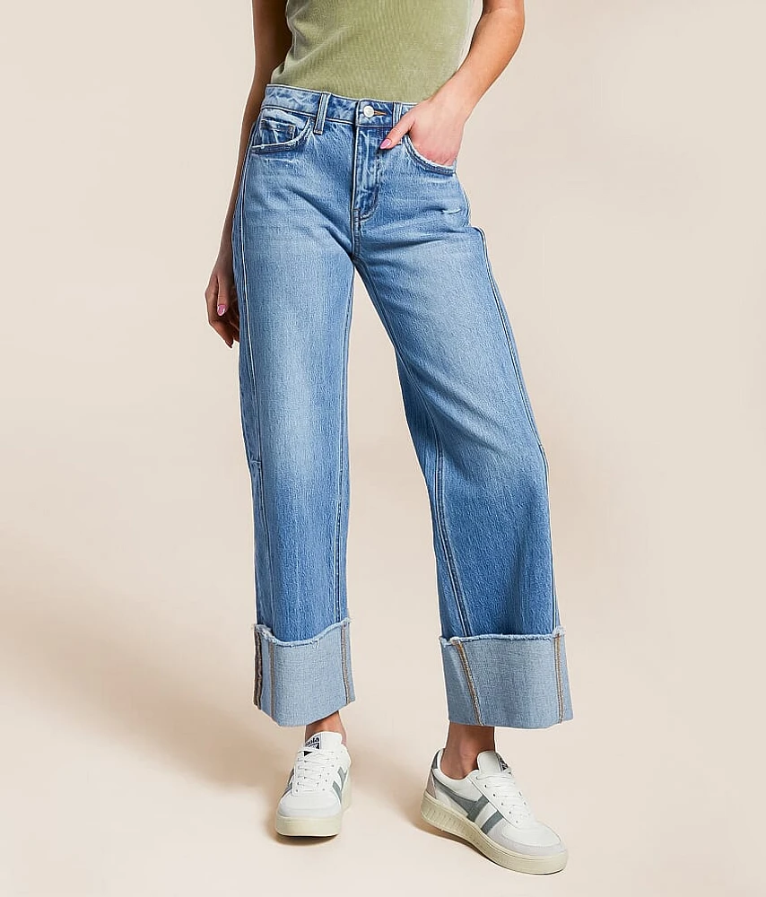 Kris Baggy Cropped Wide Leg Jean