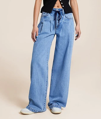 VERVET Olivia Baggy Wide Leg Stretch Jean