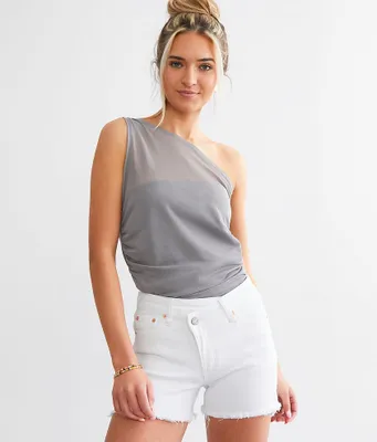 Willow & Root The Mid-Rise Stretch Short