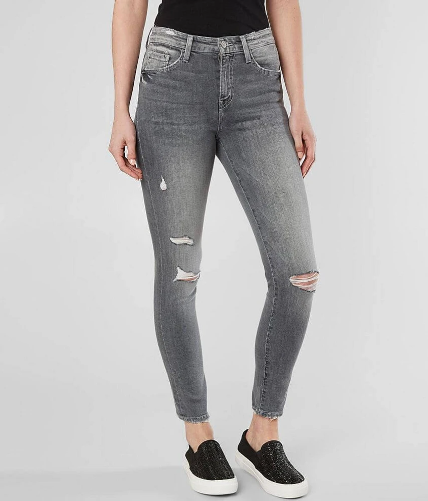 High Rise Ankle Skinny Stretch Jean