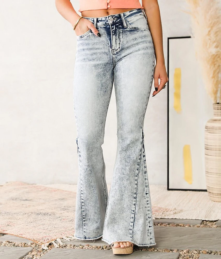High Rise Super Flare Stretch Jean