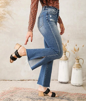 Flying Monkey High Rise Cropped Flared Jean