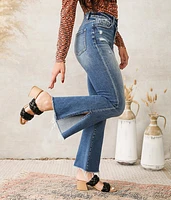 Flying Monkey High Rise Cropped Flared Jean