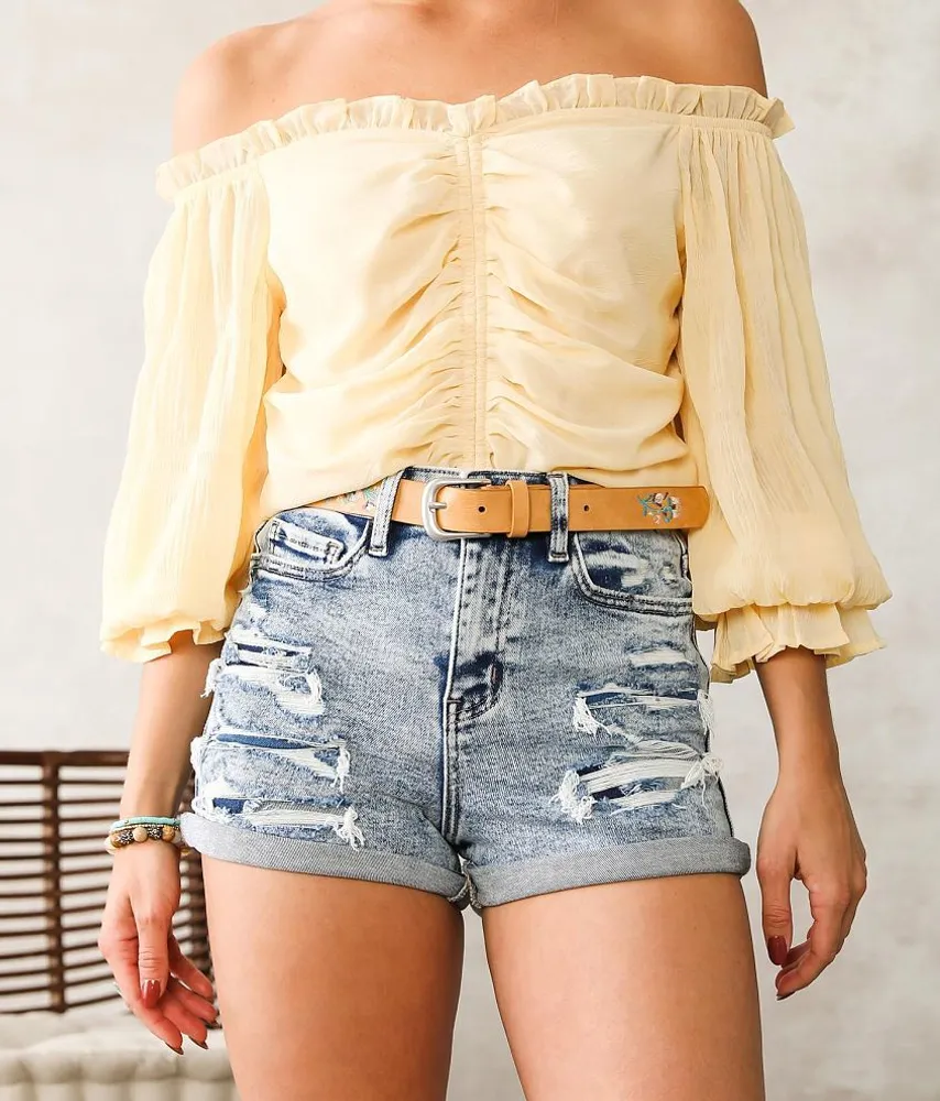 Ultra High Rise Stretch Short