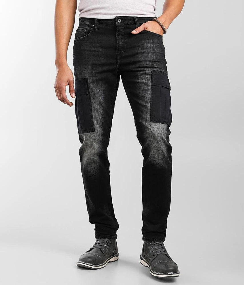 Prps Windsor Slim Taper Cargo Stretch Jean