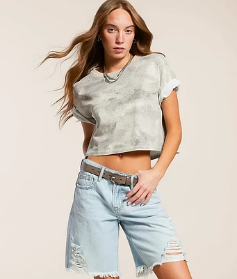 Gilded Intent Digi Camo Cropped T-Shirt