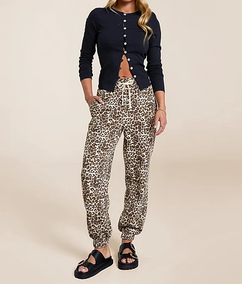 Gilded Intent Cheetah Jogger