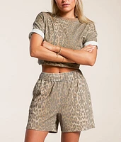 Gilded Intent Cheetah Print Short
