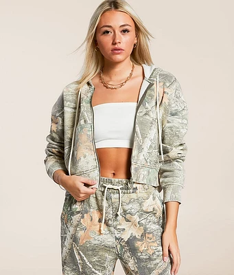 Gilded Intent Washed Camo Hoodie