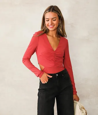 Willow & Root Cut-Out Bodysuit