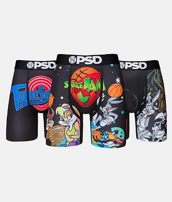 PSD 3 Pack Space Jam Stretch Boxer Briefs