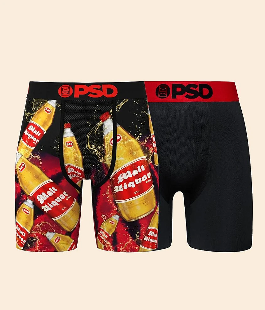 2 Pack 40 OZ Stretch Boxer Briefs