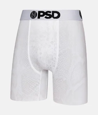 White Scale Stretch Boxer Briefs