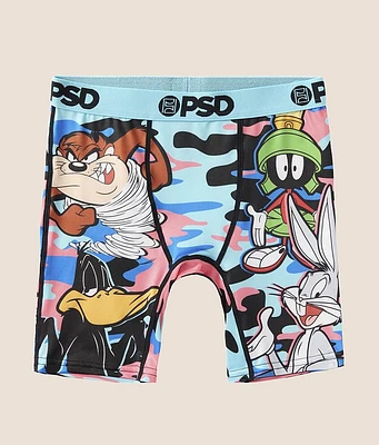 Boys - PSD Looney Tunes Camo Stretch Boxer Briefs