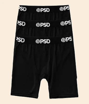 Boys - PSD 3 Pack Solid Stretch Boxer Briefs