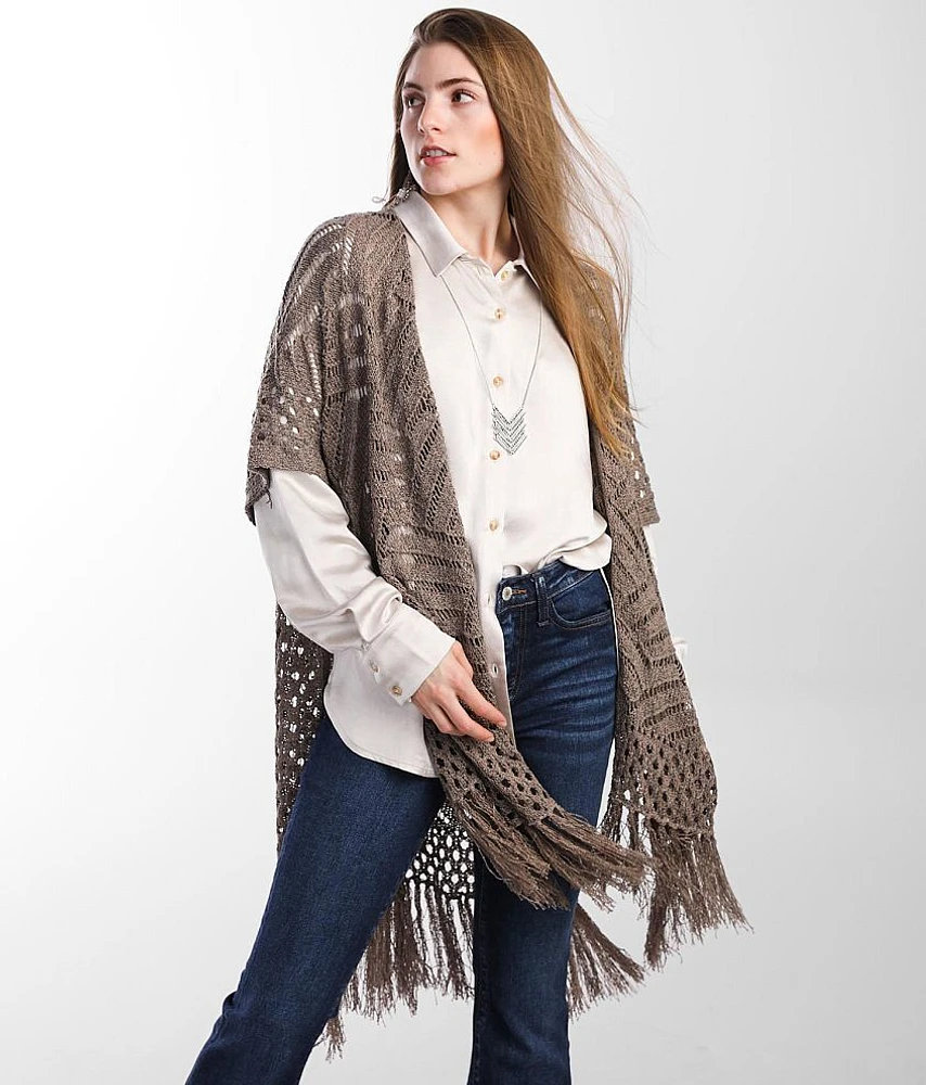 Pointelle Cardigan Sweater