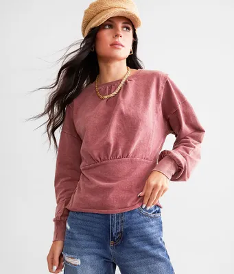 Gilded Intent Washed Corset Top