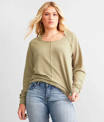 BKE Raw Edge Top