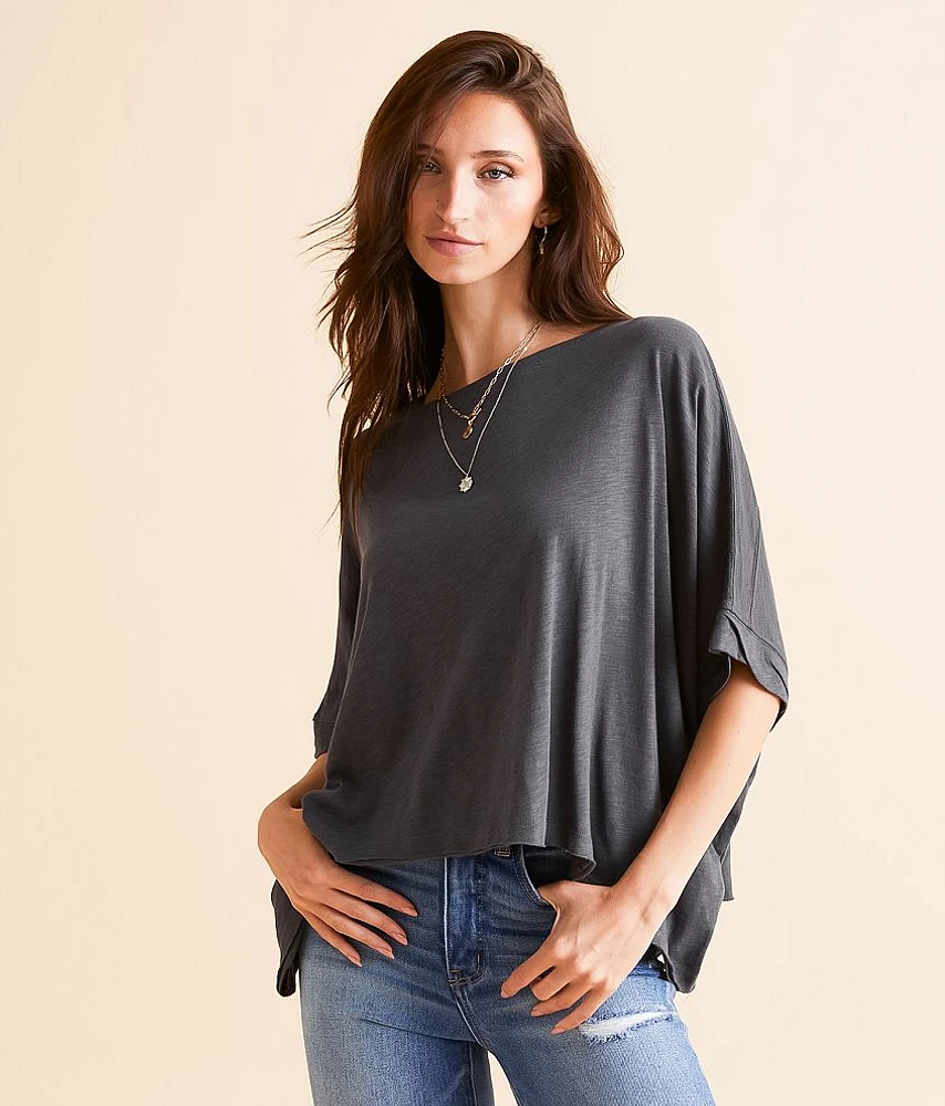 Sharktooth Hem Top