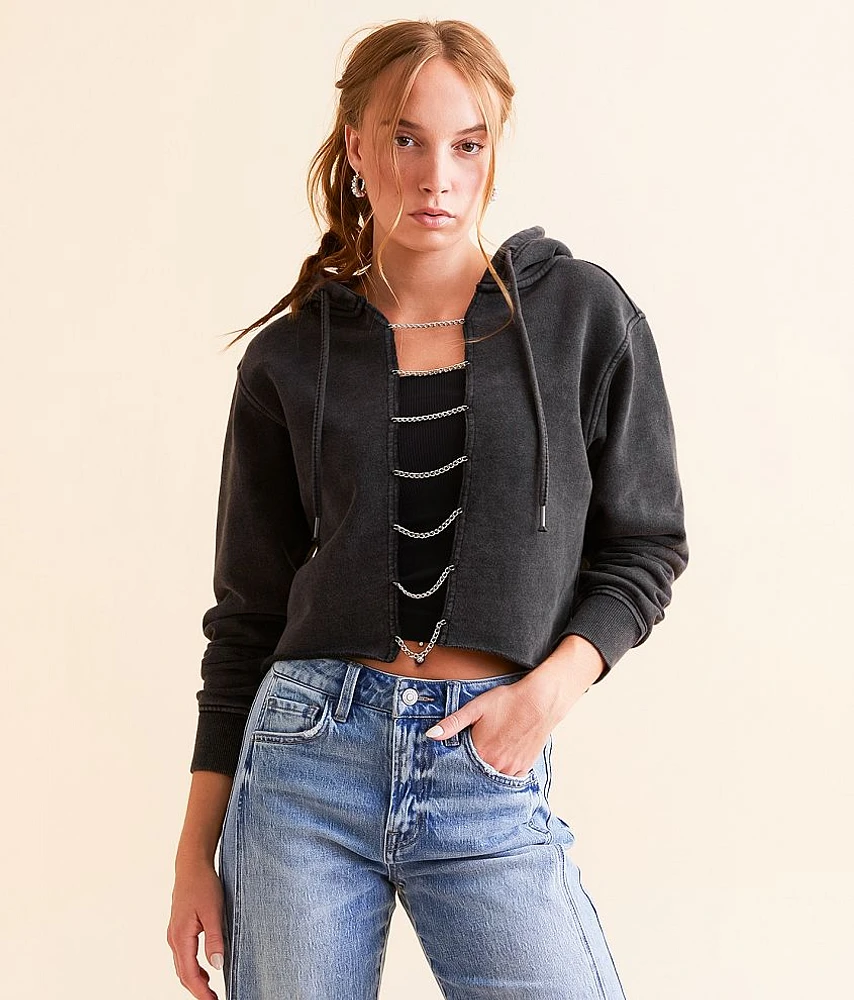 Chain Hooded Sweatshirt