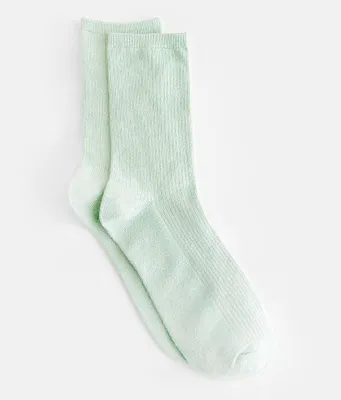 BKE Muk Luks Metallic Socks